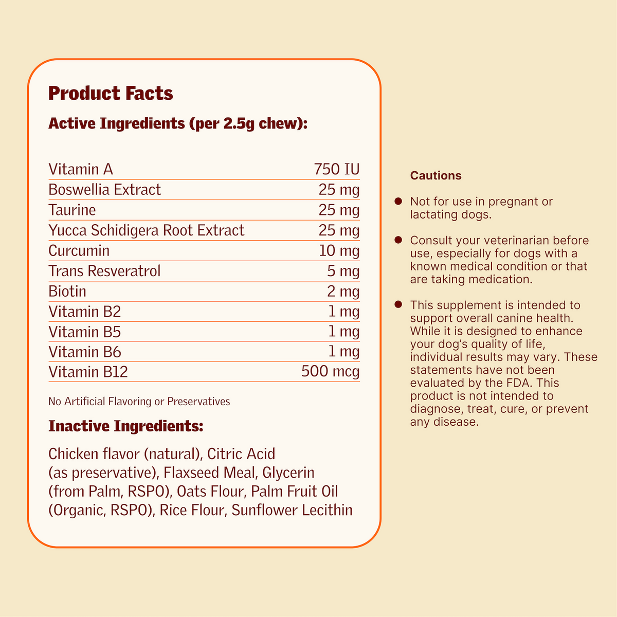 Longevity Daily Multivitamin for Dogs